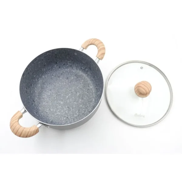 Cacerola antiadherente Granito 24 cm (4,15 L) – HUDSON