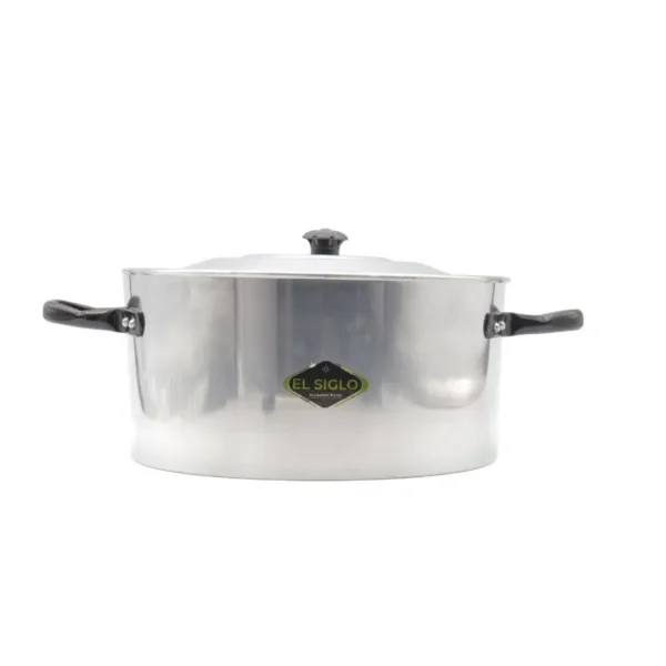 Cacerola de aluminio asa charolada Jesica 20 cm (3,1 L) – EL SIGLO