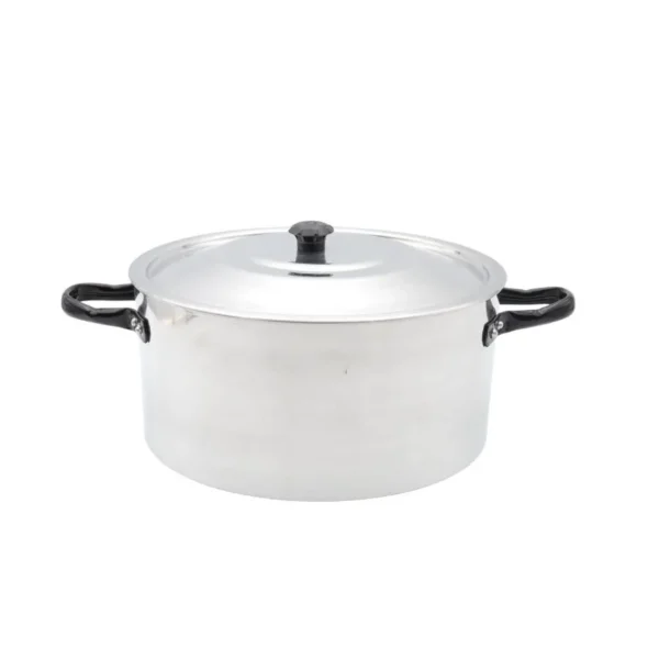 Cacerola de aluminio asa charolada Jesica 24 cm (5,4 L) – EL SIGLO