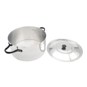 Cacerola de aluminio asa charolada Jesica 28 cm (8,6 L) – EL SIGLO