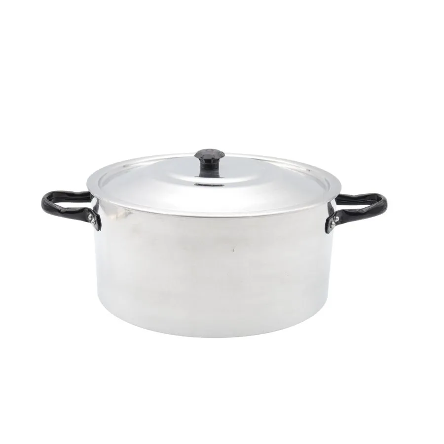 Cacerola de aluminio asa charolada Jesica 30 cm (10 L) – EL SIGLO