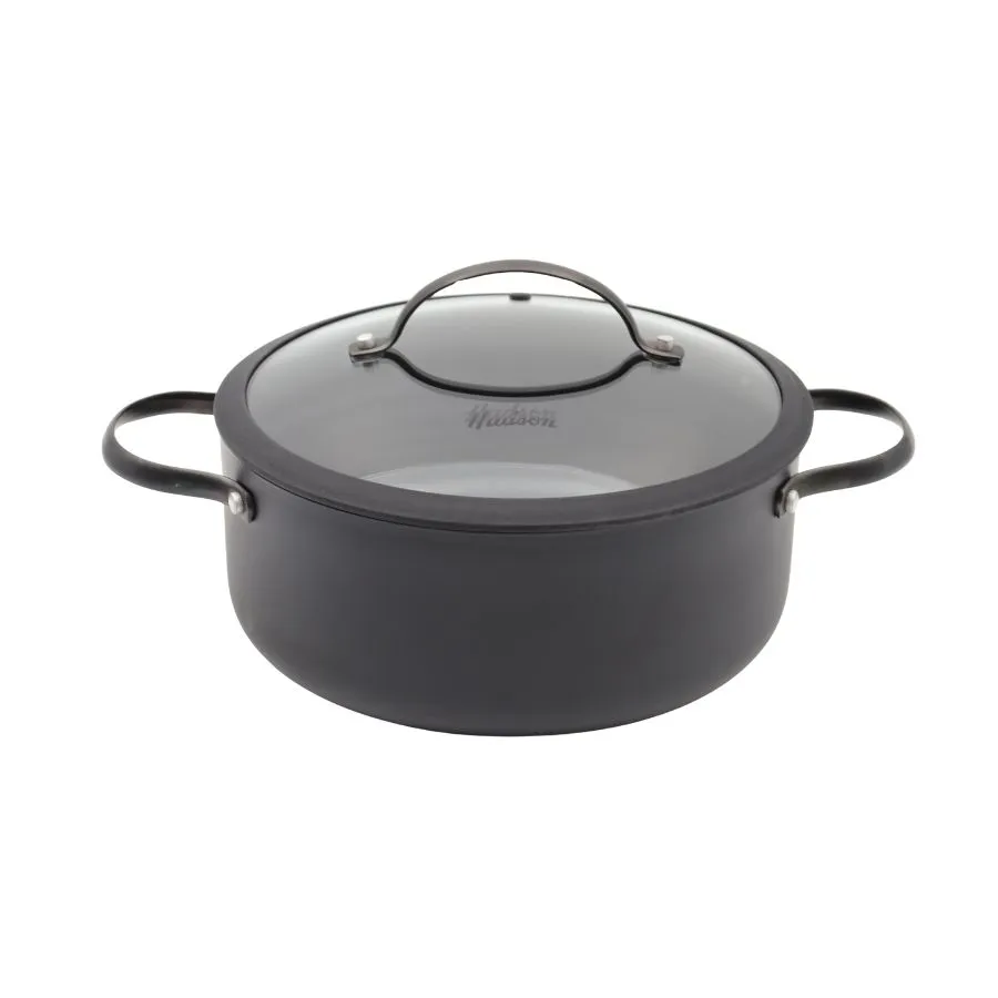 Cacerola antiadherente Total Black 24 cm (4,15 L) – HUDSON