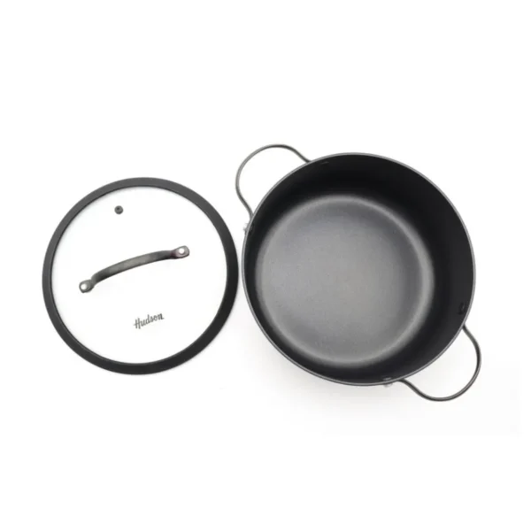 Cacerola antiadherente Total Black 24 cm (4,15 L) – HUDSON