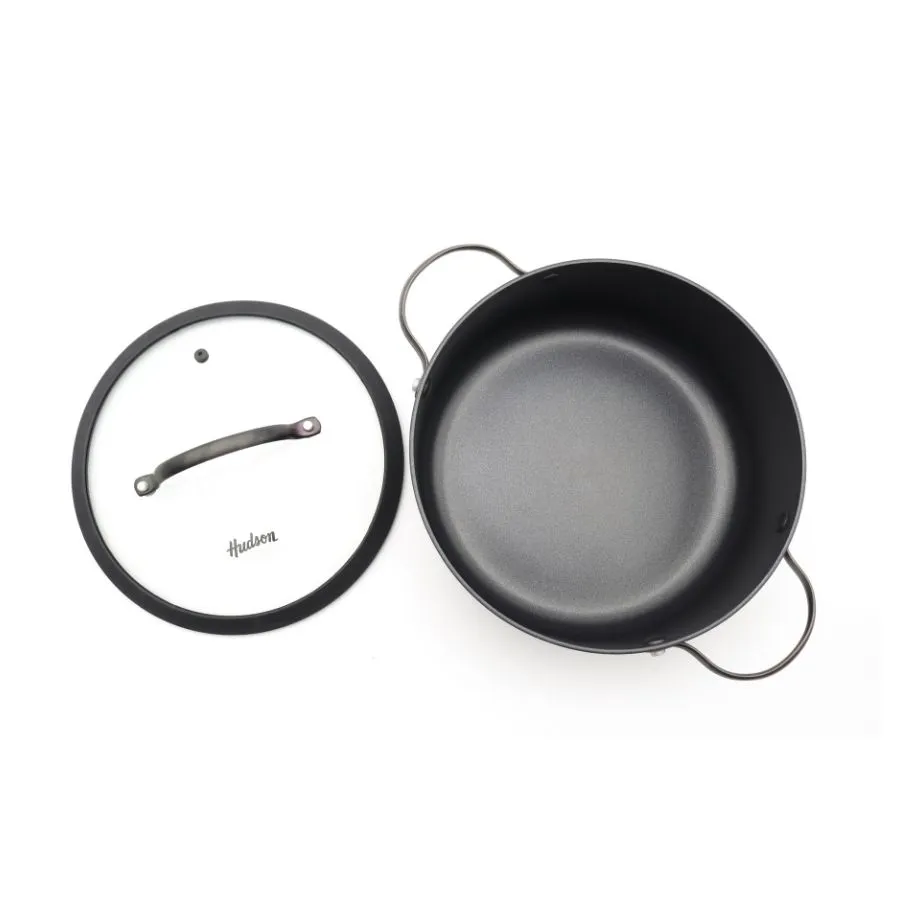 Cacerola antiadherente Total Black 24 cm (4,15 L) – HUDSON