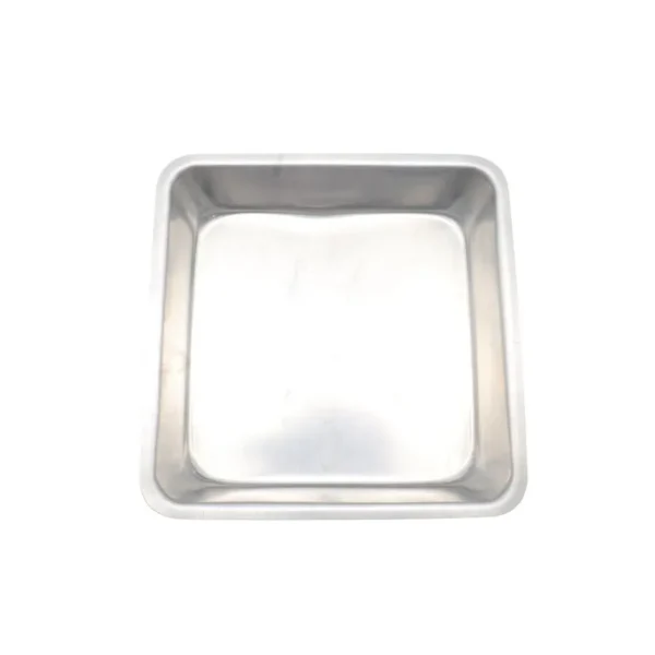 Tortera de aluminio alta cuadrada N° 22 – REAL