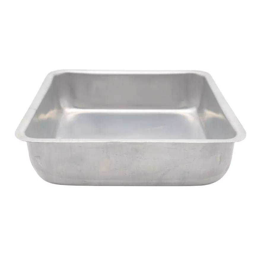 Tortera de aluminio alta cuadrada N° 26 – REAL
