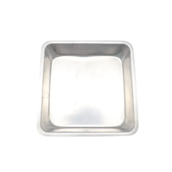 Tortera de aluminio alta cuadrada N° 26 – REAL