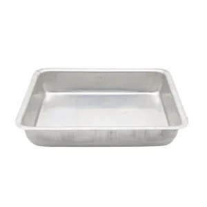 Tortera de aluminio alta rectangular N° 4 – REAL