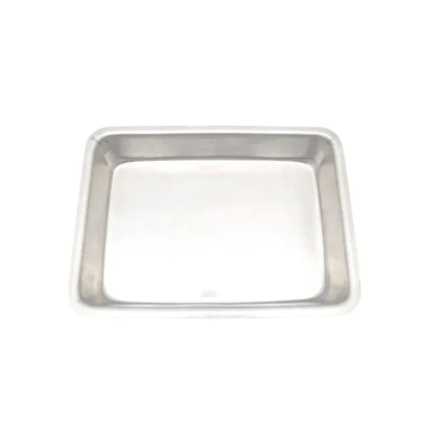 Tortera de aluminio alta rectangular N° 4 – REAL