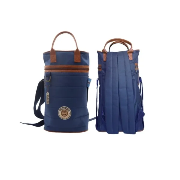 Bolso mochila matero azul – HUDSON