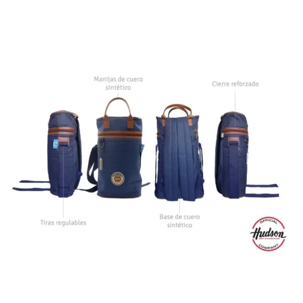Bolso mochila matero azul – HUDSON