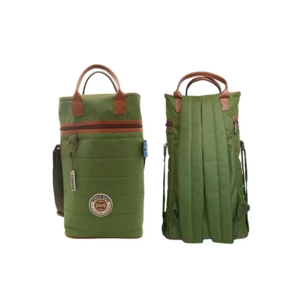 Bolso mochila matero verde – HUDSON