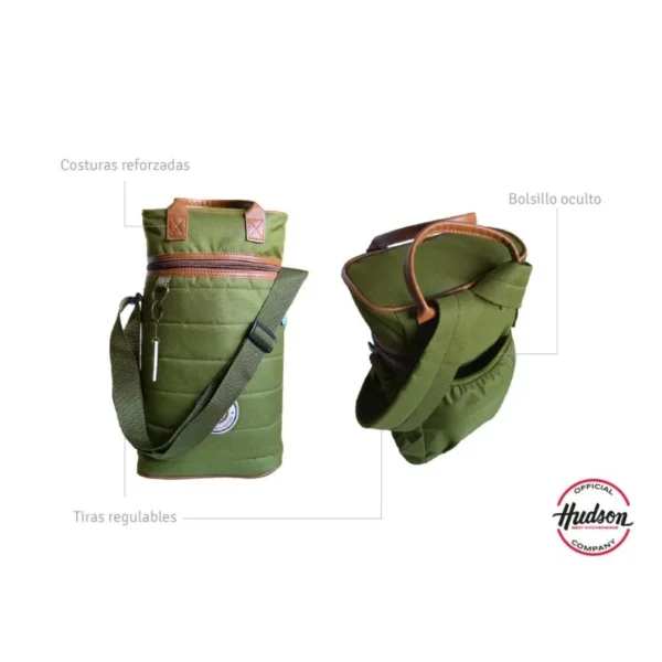 Bolso mochila matero verde – HUDSON