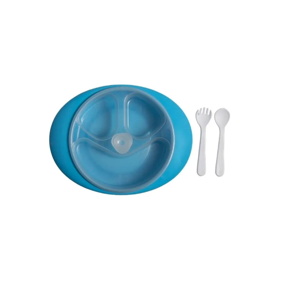 Plato térmico con cubiertos y sopapa 950 ml - YESI