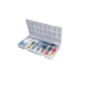Caja plástica Berna 12 divisiones con manija – SAO LEOPOLDO
