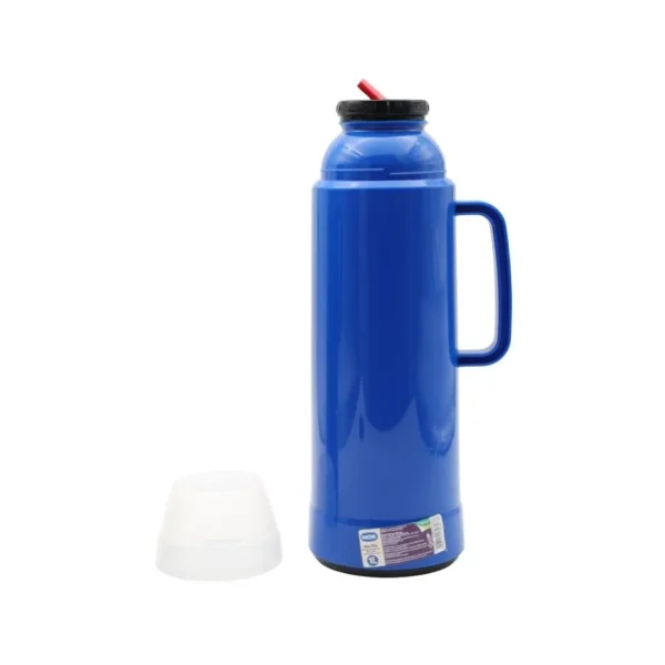TERMO M BONA FLIP 1LT AZUL-ROJO