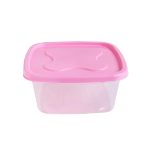 Hermético cuadrado plástico 500 ml – GEMPLAST
