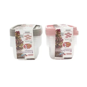 HERMET PLAST M CLICK CUAD 500 ml SET x 6