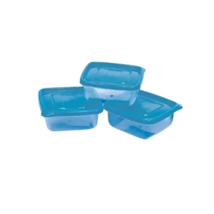 HERMET PLAST M CLICK CUAD 600 ml SET x 3