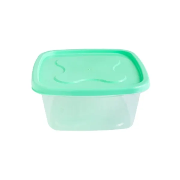 Hermético cuadrado plástico 1 L – GEMPLAST
