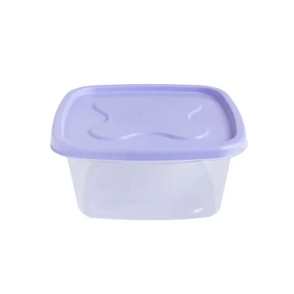 Hermético cuadrado plástico 1 L – GEMPLAST