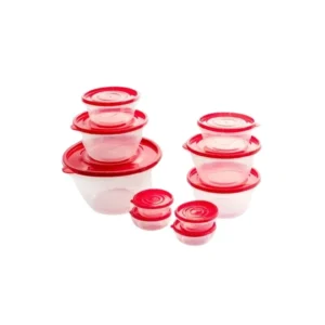HERMET PLAST M CLICK RED SET x 10