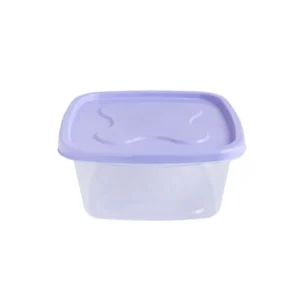 Hermético cuadrado plástico 1,7 L – GEMPLAST