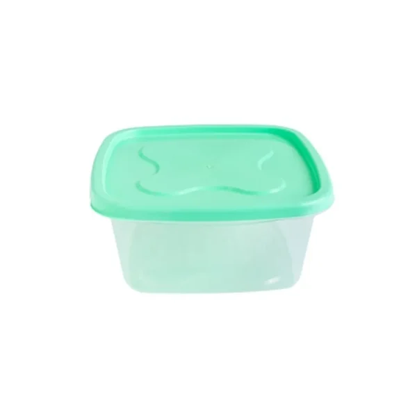 Hermético cuadrado plástico 1,7 L – GEMPLAST