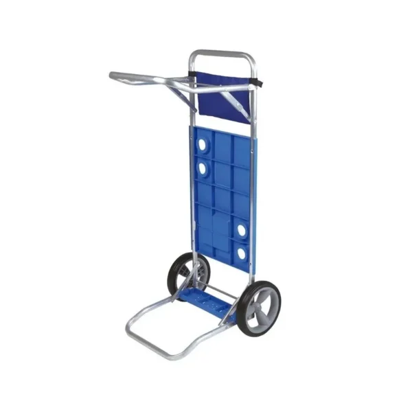 Carro mesa de playa plegable azúl – SAO LEOPOLDO