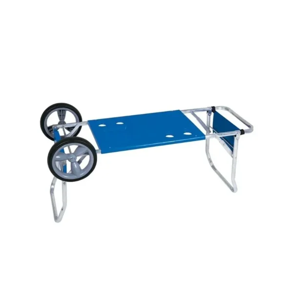 Carro mesa de playa plegable azúl – SAO LEOPOLDO