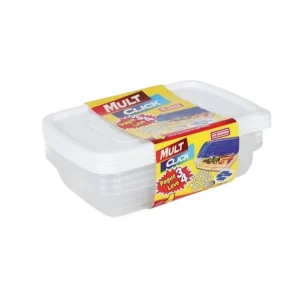 HERMET PLAST M CLICK RECT 1200 ml SET x 4