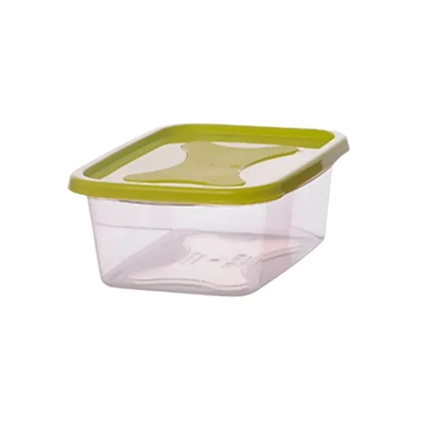 Hermético rectangular plástico 1 L – GEMPLAST