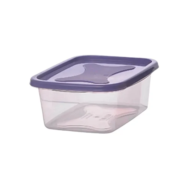 Hermético rectangular plástico 1 L – GEMPLAST