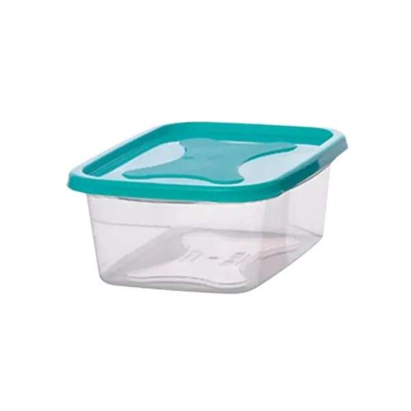 Hermético rectangular plástico 1 L – GEMPLAST