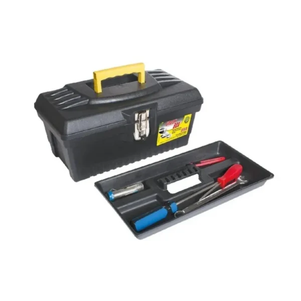 Caja plástica para herramientas 17" Toolbox con cierre metálico – SAO LEOPOLDO