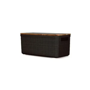 Caja organizadora rectangular yute 21 cm – NITRON