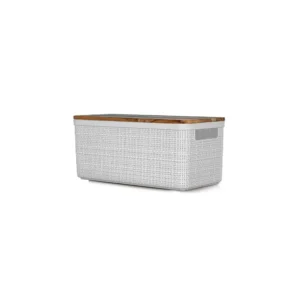 Caja organizadora rectangular yute 28 cm – NITRON