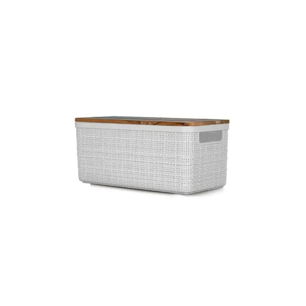 Caja organizadora rectangular yute 28 cm – NITRON