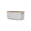 Caja organizadora rectangular yute 34,7 cm - NITRON