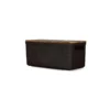 Caja organizadora rectangular yute 34,7 cm - NITRON