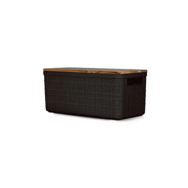Caja organizadora rectangular yute 34,7 cm – NITRON