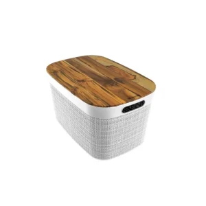 Caja organizadora oval yute 26,3 cm – NITRON