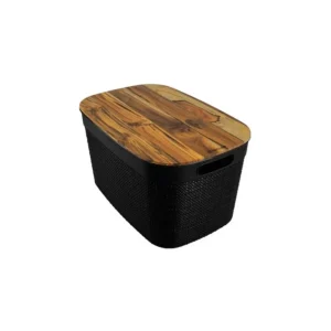 Caja organizadora oval yute 26,3 cm – NITRON