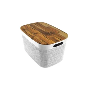Caja organizadora oval yute 40 cm – NITRON