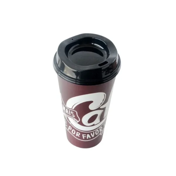 VASO PLAST "SAO" DECO 0,55L CAFE / INTENS
