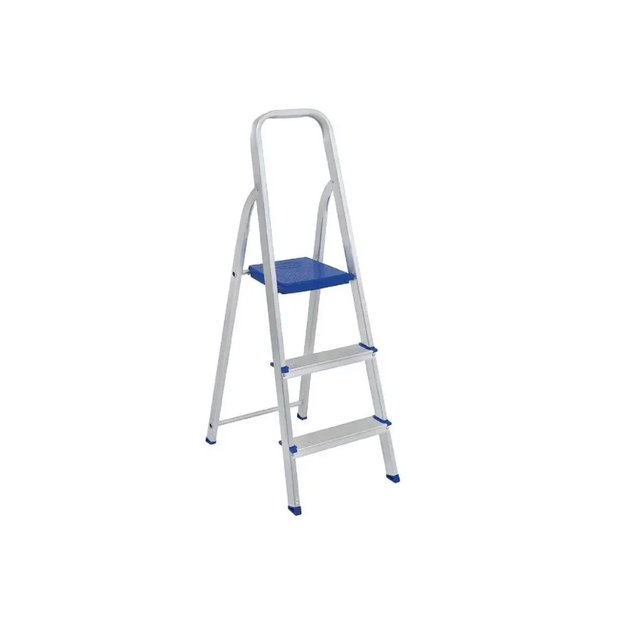 ESCALERA ALUM 3 ESCALON 0.63mts "MOR"