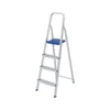 ESCALERA ALUM 4 ESCALON 0.85mts "MOR"