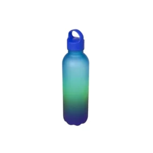 Botella garrafa degradé azul 600 ml