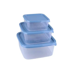 Set herméticos plásticos Multi Click cuadrados x 3 – SAO LEOPOLDO