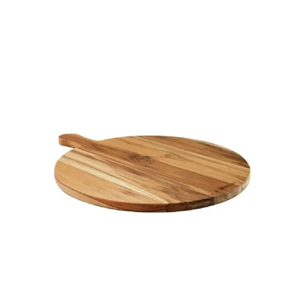 Tabla pizzera de madera con mango 38 cm – NITRON